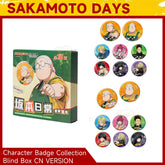 Sakamoto Days Collectible Character Badge Set Blind Box